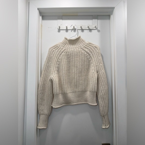 H&M Sweaters - H&M Cream Knit Turtleneck Sweater